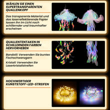 Laden Sie das Bild in den Galerie-Viewer, Tragbare Quallenlampe