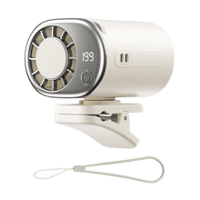 Laden Sie das Bild in den Galerie-Viewer, 360° drehbarer halb-kühlender Clip-Ventilator