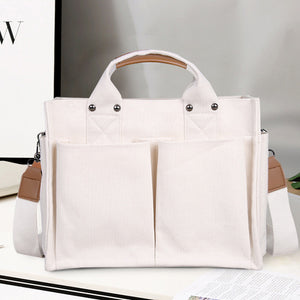 Handtasche mit mehreren Fächern