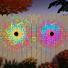 Laden Sie das Bild in den Galerie-Viewer, Solar-Mandala-Projektor-Wandleuchte