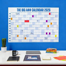 Laden Sie das Bild in den Galerie-Viewer, Großformatiger Wandkalender