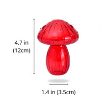 Laden Sie das Bild in den Galerie-Viewer, Handgefertigte Pilzknospenvase aus Glas