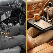 Laden Sie das Bild in den Galerie-Viewer, 2-in-1 Auto-Lenkradablage &amp; Sitzspalt-Organizer