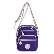 Laden Sie das Bild in den Galerie-Viewer, Nylon-Umhängegürteltasche für Damen mit mehreren Taschen