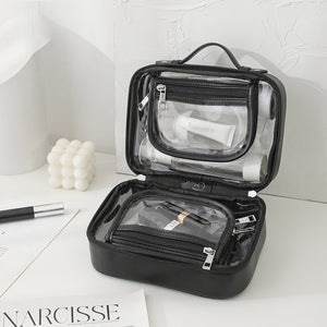 Transparente wasserdichte Kosmetiktasche