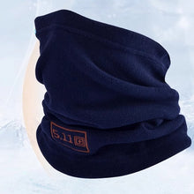 Laden Sie das Bild in den Galerie-Viewer, Fleece-Kapuzenschal-Set
