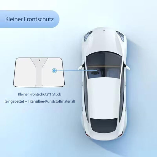 Auto-Windschutzscheiben-Sonnenschutz mit Aufbewahrungstasche