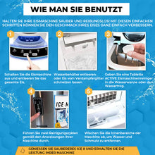 Laden Sie das Bild in den Galerie-Viewer, Eismaschinen Reiniger &amp; Entkalker