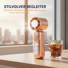 Laden Sie das Bild in den Galerie-Viewer, Mini-Kühlventilator mit Kühlakku