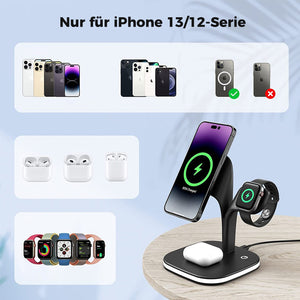 3-in-1 kabelloses Ladegerät