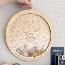 Laden Sie das Bild in den Galerie-Viewer, Personalisiertes Münzbox-Reisegeschenk