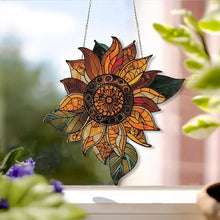 Laden Sie das Bild in den Galerie-Viewer, Sonnenblume Acryl Fenster hängend