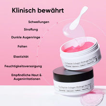 Laden Sie das Bild in den Galerie-Viewer, Das Peptid-Kollagen-Hydrogel-Augenpflaster (60 Pflaster)