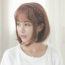 Laden Sie das Bild in den Galerie-Viewer, Geflochtenes Haarband Perücke