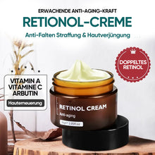 Laden Sie das Bild in den Galerie-Viewer, Retinol Anti-Falten-Gesichtscreme