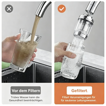 Laden Sie das Bild in den Galerie-Viewer, 360° drehbarer spritzgeschützter Wasserhahn-Aufsatz