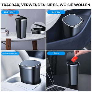 Mini-Auto-Mülleimer mit Deckel
