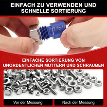 Laden Sie das Bild in den Galerie-Viewer, Gewindeprüfer-Set aus Aluminium