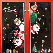Laden Sie das Bild in den Galerie-Viewer, Weihnachtsfensteraufkleber