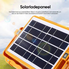 Laden Sie das Bild in den Galerie-Viewer, Solarbetriebene Tragelampe