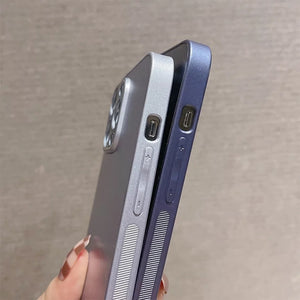 Metallmuster passend für iPhone-Handyhülle