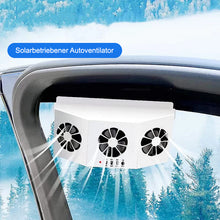 Laden Sie das Bild in den Galerie-Viewer, Solarbetriebener Fahrzeugabluftventilator