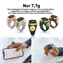 Laden Sie das Bild in den Galerie-Viewer, Intelligenter elektronischer Ringzähler zur Gebetserinnerung
