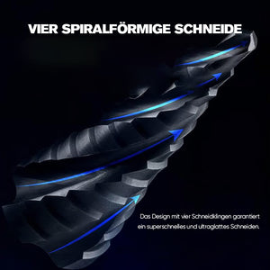 Dreischneidiger Kobalt-Stufenbohrer