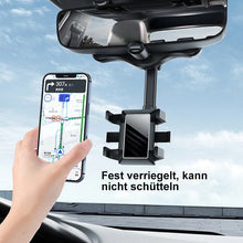Laden Sie das Bild in den Galerie-Viewer, Multifunktionale drehbare Auto-Rückspiegel-Handyhalterung