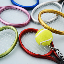 Laden Sie das Bild in den Galerie-Viewer, Mini-Tennisschläger Schlüsselanhänger