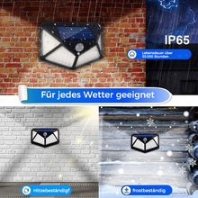 Laden Sie das Bild in den Galerie-Viewer, Wasserdichte Solarlampe für den Außenbereich, 100 LEDs (1 Stück)