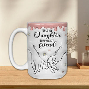 Bedruckte Keramiktasse