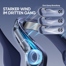 Laden Sie das Bild in den Galerie-Viewer, Tragbarer Halsventilator für Nackenklimaanlage