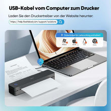 Laden Sie das Bild in den Galerie-Viewer, Tragbarer Thermodrucker
