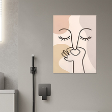 Laden Sie das Bild in den Galerie-Viewer, Cartoon Badezimmer Aufkleber