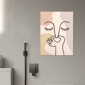 Cartoon Badezimmer Aufkleber