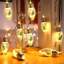 Laden Sie das Bild in den Galerie-Viewer, Weihnachten Vintage Dekor String Licht