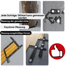 Laden Sie das Bild in den Galerie-Viewer, Multi-Winkel-Messlineal