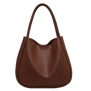 Retro großer Kapazitäts-Strick-Tote