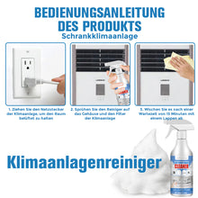 Laden Sie das Bild in den Galerie-Viewer, Desodorierender, entkalkender Reiniger für Klimaanlagen
