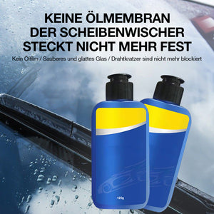 Reiniger für Ölfilme auf Autoglas