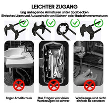 Laden Sie das Bild in den Galerie-Viewer, Multifunktionaler Spülbeckenschlüssel