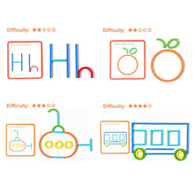 Laden Sie das Bild in den Galerie-Viewer, Intelligenz Kinderpuzzle Spielzeug Set