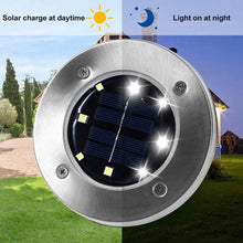 Laden Sie das Bild in den Galerie-Viewer, LED Solar Ground Light