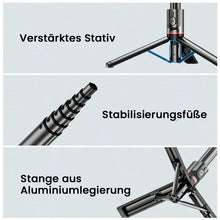 Laden Sie das Bild in den Galerie-Viewer, Faltbares Selfie-Stick-Stativ