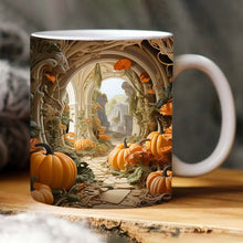 Laden Sie das Bild in den Galerie-Viewer, 3D Visuelles Muster Keramikbecher