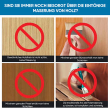 Laden Sie das Bild in den Galerie-Viewer, Gummi-Holzmaserrolle