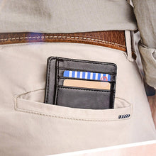 Laden Sie das Bild in den Galerie-Viewer, RFID-Kartenhalter für Herren mit Diebstahlsicherung