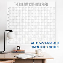 Laden Sie das Bild in den Galerie-Viewer, Großformatiger Wandkalender