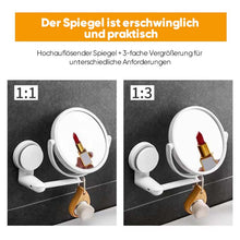 Laden Sie das Bild in den Galerie-Viewer, Klappbarer Schminkspiegel zur Wandmontage